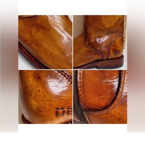 BED|STU NWT beautiful Tess Windsor Tan Glaze Distressed Tall Riding Boot - Picture 9 of 10